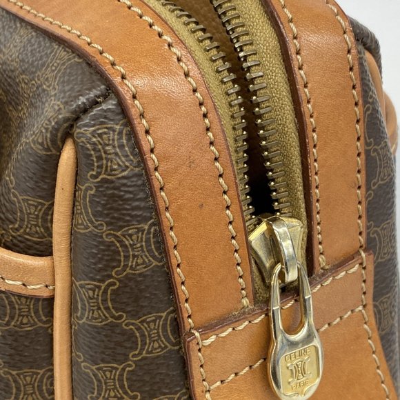 Celine handbag Macadam brown women's - Picture 9 of 15